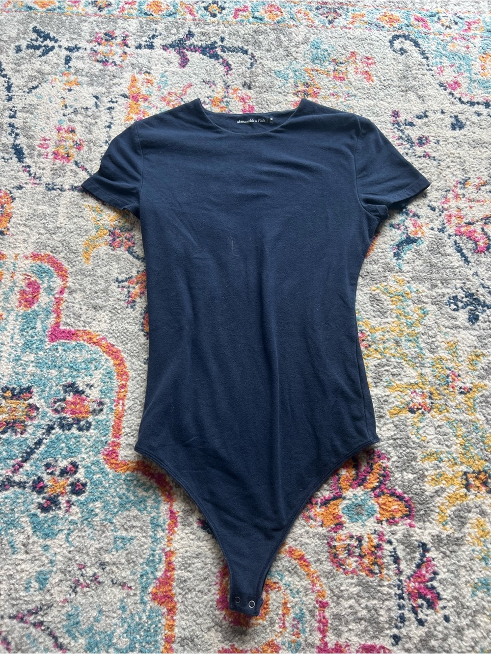 abercrombie navy essential bodysuit